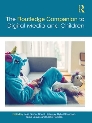 cover image of The Routledge Companion to Digital Media and Children